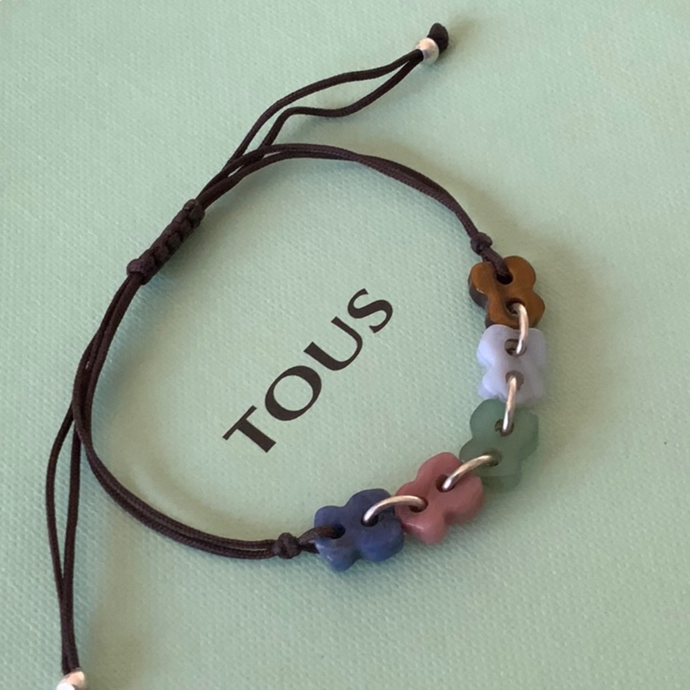 ❤️❤️ SOLD ❤️❤️ Tous Cruise Brown Cord Bracelet - Picture 3 of 8